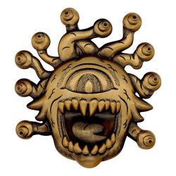 Dungeons & Dragons Pack de 2 Medallóns 50th Anniversary Beholder Twin Edition