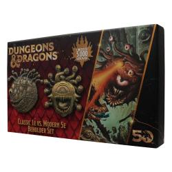 Dungeons & Dragons Pack de 2 Medallóns 50th Anniversary Beholder Twin Edition