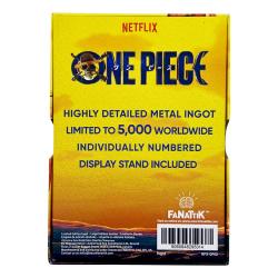 One Piece Lingote Luffy Wanted Poster Limited Edition