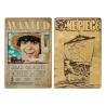 One Piece Lingote Luffy Wanted Poster Limited Edition