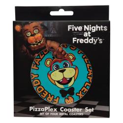 Five Nights at Freddy's Pack de 4 Posavasos Printed Drinks