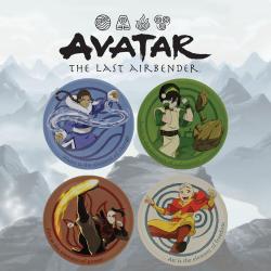 Avatar: la leyenda de Aang Pack de 4 Posavasos