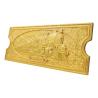 Polar Express Réplica Train Ticket 24k Gold Plated Limited Edition