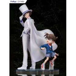 Detective Conan F:NEX estatua PVC 1/7 Conan Edogawa & Kid the Phantom Thief 29 cm