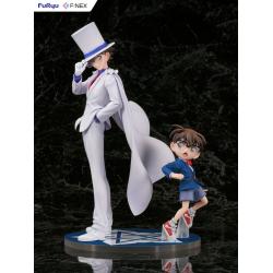 Detective Conan F:NEX estatua PVC 1/7 Conan Edogawa & Kid the Phantom Thief 29 cm