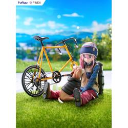 Laid Back Camp F:NEX estatua PVC 1/7 Nadeshiko Kagamihara 13 cm