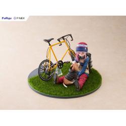 Laid Back Camp F:NEX estatua PVC 1/7 Nadeshiko Kagamihara 13 cm