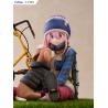 Laid Back Camp F:NEX estatua PVC 1/7 Nadeshiko Kagamihara 13 cm