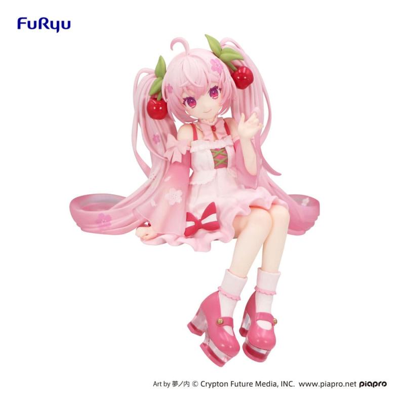 Hatsune Miku Estatua PVC Noodle Stopper Sakura Miku 2025 14 cm