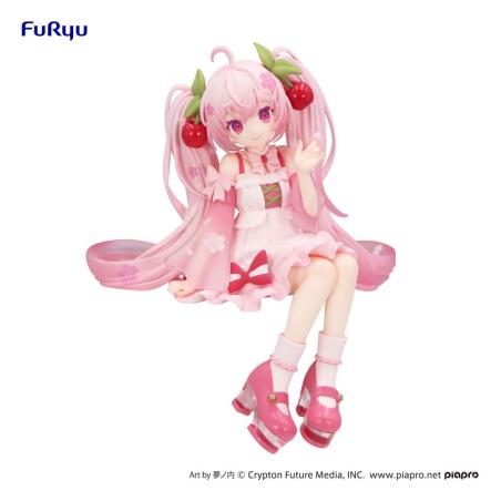 Hatsune Miku Estatua PVC Noodle Stopper Sakura Miku 2025 14 cm