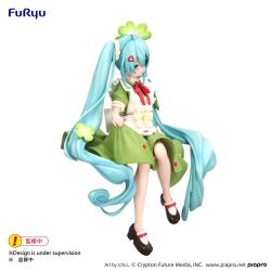 Hatsune Miku Estatua PVC Noodle Stopper Flower Fairy Clover 15 cm