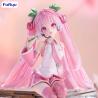 Hatsune Miku Estatua PVC Noodle Stopper Sakura Miku 2024 Pearl Color Ver. 15 cm