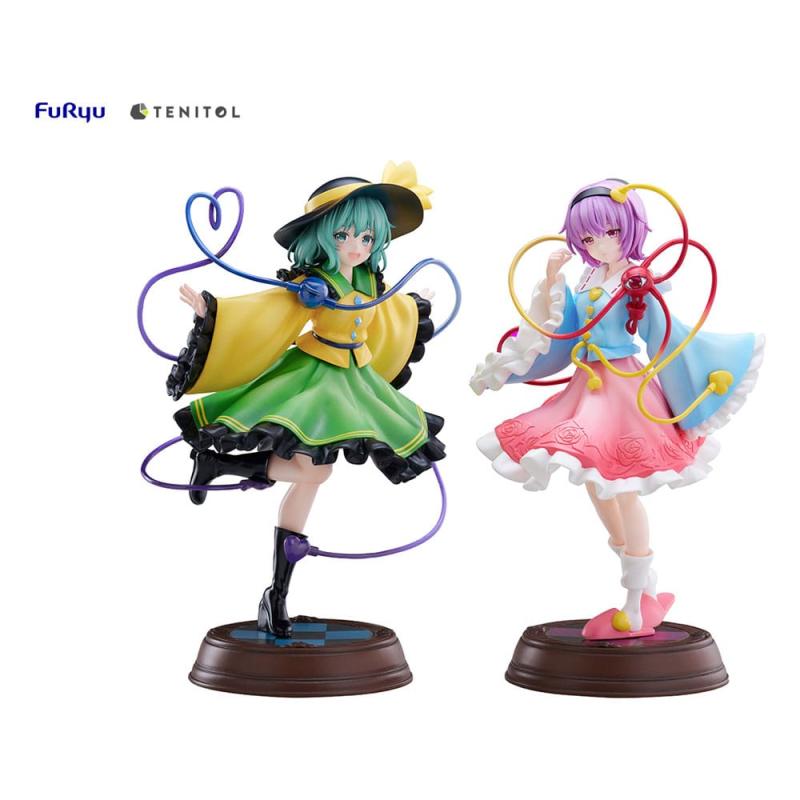 Touhou Project Estatua PVC Tenitol Koishi Komeiji & Satori Komeiji 22 cm