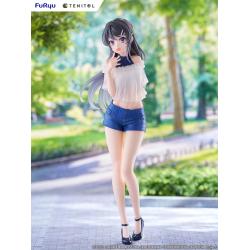 Rascal Does Not Dream of Bunny Girl Senpai Estatua PVC Tenitol Mai Sakurajima 31 cm