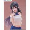 Rascal Does Not Dream of Bunny Girl Senpai Estatua PVC Tenitol Mai Sakurajima 31 cm