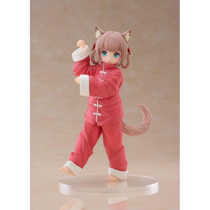 My Cat Is a Kawaii Girl Estatua Palette Dress-Up Collection Kinako Nyang fu Ver. 15 cm