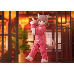 My Cat Is a Kawaii Girl Estatua Palette Dress-Up Collection Kinako Nyang fu Ver. 15 cm