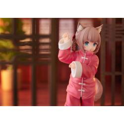 My Cat Is a Kawaii Girl Estatua Palette Dress-Up Collection Kinako Nyang fu Ver. 15 cm