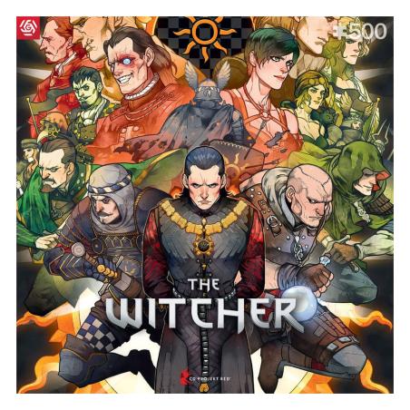 The Witcher Puzzle Gaming Nilfgaard (500 piezas