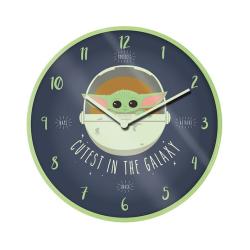 Star Wars The Mandalorian Reloj de Pared Cutest In The Galaxy