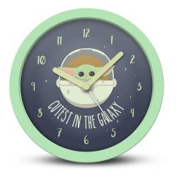 Star Wars: The Mandalorian Reloj de sobremesa Cutest in the Galaxy