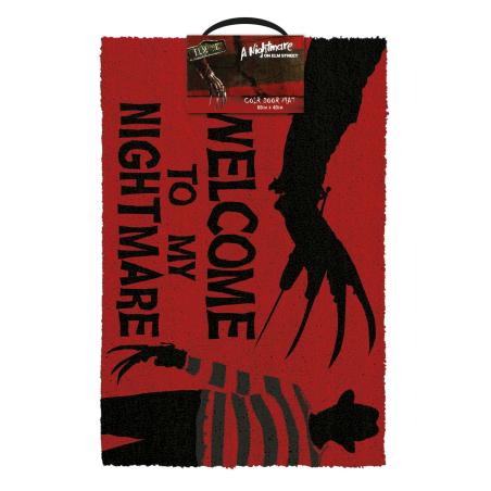 Nightmare on Elm Street Felpudo Welcome Nightmare 40 x 60 cm
