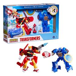 Sonic the Hedgehog x Transformers Pack de 2 Figuras Wingtail & Blue Booster 13 cm