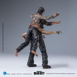 The Walking Dead Figura 1/18 Exquisite Mini Dead City Walker King 11 cm