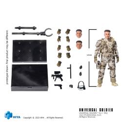 Universal Soldier Figura 1/12 Exquisite Super Series Luc Deveraux 16 cm