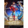 Marvel Los Vengadores Figura Movie Masterpiece Diecast 1/6 Iron Man Mark VI (2.0) with Suit-Up Gantry 32 cm