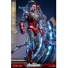 Marvel Los Vengadores Figura Movie Masterpiece Diecast 1/6 Iron Man Mark VI (2.0) with Suit-Up Gantry 32 cm