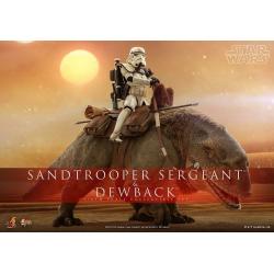 Star Wars Episode IV Pack de 2 Figuras 1/6 Sandtrooper Sergeant & Dewback 30 cm