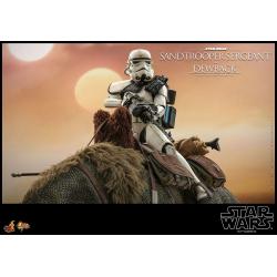 Star Wars Episode IV Pack de 2 Figuras 1/6 Sandtrooper Sergeant & Dewback 30 cm