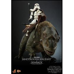 Star Wars Episode IV Pack de 2 Figuras 1/6 Sandtrooper Sergeant & Dewback 30 cm
