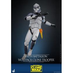Star Wars The Clone Wars Figura 1/6 104th Battalion Wolfpack Clone Trooper 30 cm