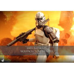 Star Wars The Clone Wars Figura 1/6 104th Battalion Wolfpack Clone Trooper Deluxe Version 30 cm