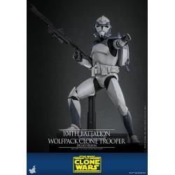 Star Wars The Clone Wars Figura 1/6 104th Battalion Wolfpack Clone Trooper Deluxe Version 30 cm