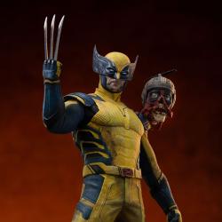 Deadpool 3 Estatua 1/10 Art Scale Wolverine & Headpool 22 cm