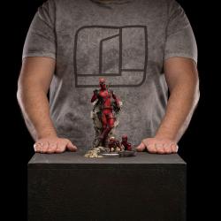 Deadpool 3 Estatua 1/10 Art Scale Deadpool 21 cm