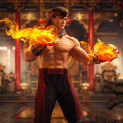 Mortal Kombat Estatua 1/10 Art Scale Liu Kang 23 cm