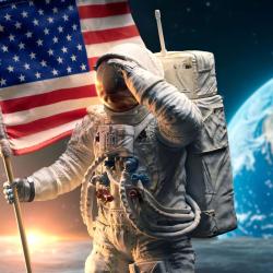 NASA Estatua 1/10 Art Scale Apollo 11 Astronaut 23 cm