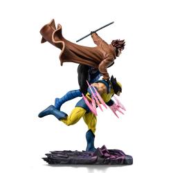 Marvel Estatua 1/10 Deluxe Art Scale X-Men´97 Gambit & Wolverine 29 cm