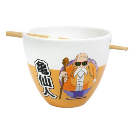 Dragon Ball Z Bol para Ramen con Palillos Roshi 473 ml