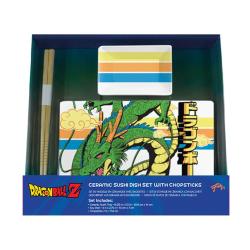 Dragon Ball Z Platos y palillos de sushi de cerámica Shenron