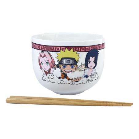 Naruto Shippuden Bol para Ramen con Palillos Team Seven 414 ml