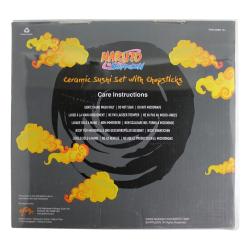 Naruto Shippuden Platos y palillos de sushi de cerámica Naruto