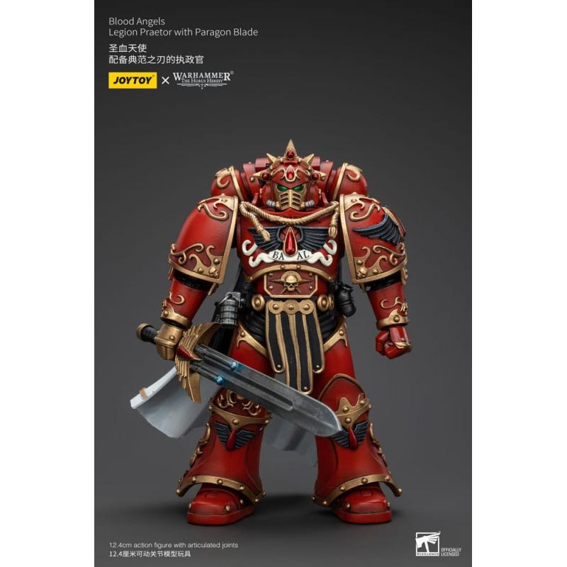 Warhammer The Horus Heresy Figura 1/18 Blood Angels Legion Praetor with Paragon Blade 13 cm