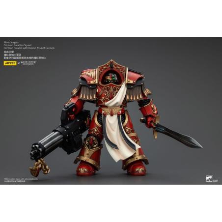 Warhammer The Horus Heresy Figura 1/18 Blood Angels Crimson Paladins Squad Crimson Paladin with Iliastus Assault Cannon 14 cm