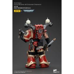 Warhammer 40k Figura 1/18 World Eaters Khorne Berzerker with Eviscerator Chainsword 13 cm