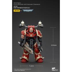 Warhammer 40k Figura 1/18 World Eaters Khorne Berzerker with Eviscerator Chainsword 13 cm